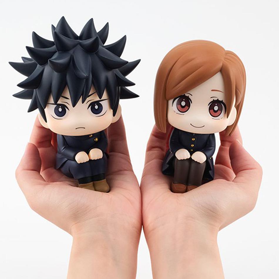 Anime Cute Fushiguro Toji Jujutsu Kaisen Figure Gojo Satoru Action Figure Q Version Doll Geto Suguru Statue 10cm PVC Model Toy