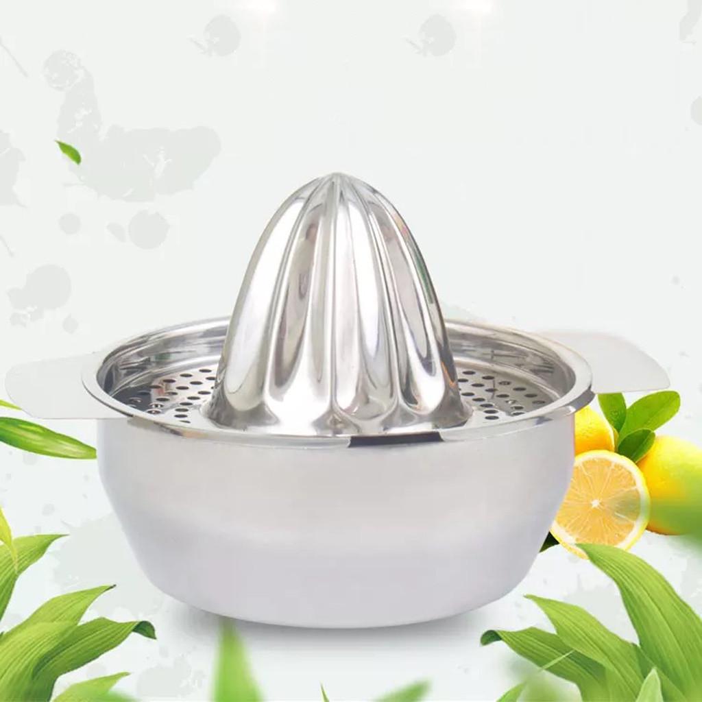 Соковыжималка из нержавеющей стали для лимона и апельсина, ручная соковыжималка для кухни
