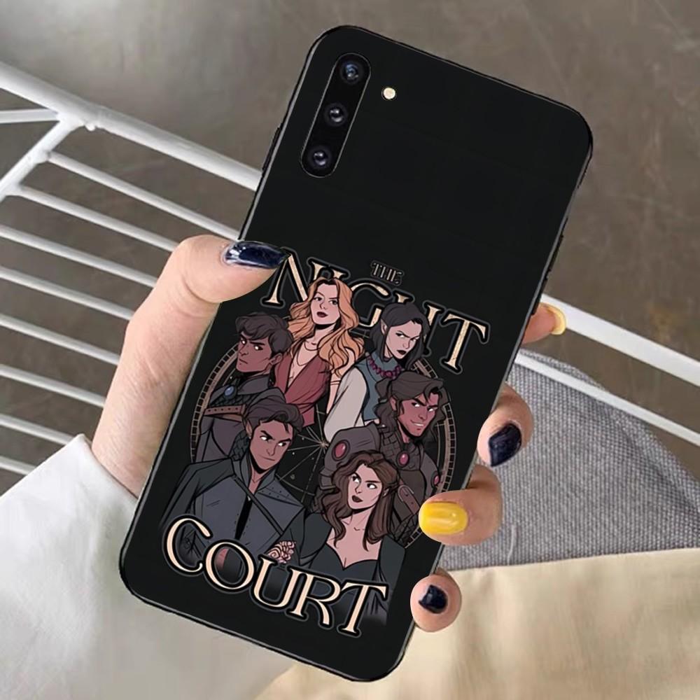 Acotar A Court of Mist and Fury Phone Case For Samsung Note 8 9 10 20 pro plus lite M 10 11 20 30 21 31 51 A 21 22 42 02 03