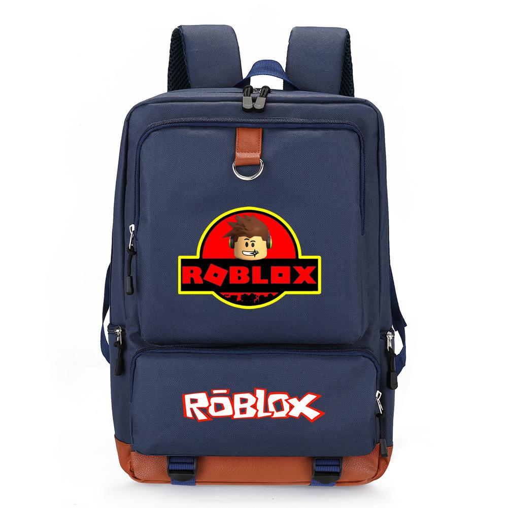 Virtual World Game Men'S And Women'S Backpacks Student Schoolbags Travel Bags Computer Bags Animation Cartoon Backpacks