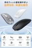 Bluetooth Mouse Bluetooth DPI Compatible with and PC [2025 High-Performance Model, 2-Way Connection] Wireless, Quiet, Optical, High-Precision, Type-C,