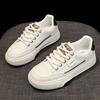 Little White Shoes Women's 2025 Spring and Autumn New Popular Platform Fashion Board Shoes Sports and Leisure Shoes Early Autumn Women's Single Shoe