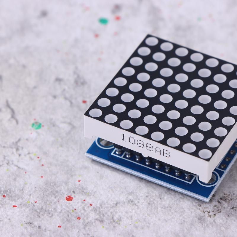 1 шт. Модуль точечной матрицы Max7219 Светодиодный модуль Модуль дисплея Поддержка каскадного управления Управление MCU Драйвер