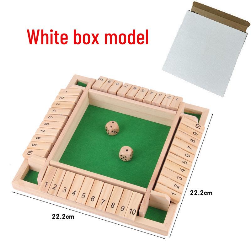 Детская карточная игра с перекидыванием чисел: Образовательные, Развлекательные, Четырехсторонние настольные и реквизит для питьевой игры для вечеринок