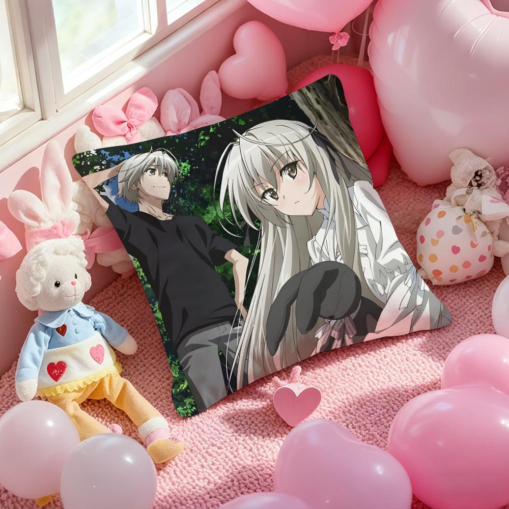 Аниме Y-Yosuga no Sora Наволочка с принтом для подушки, наволочка для дивана в гостиной и декора спальни