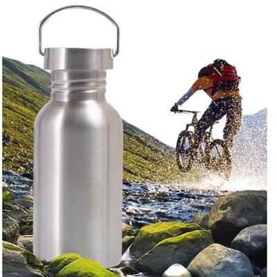 Спортивная бутылка для воды из нержавеющей стали 304 с широким горлышком - Большая вместимость, Портативная, Утолщенная, Изолированная для велоспорта