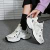 Dad Shoes Women's Women's New Shoes for Spring Breathable Sports Casual Shoes Thick Bottom Versatile Fried Street Fashion Shoes Women