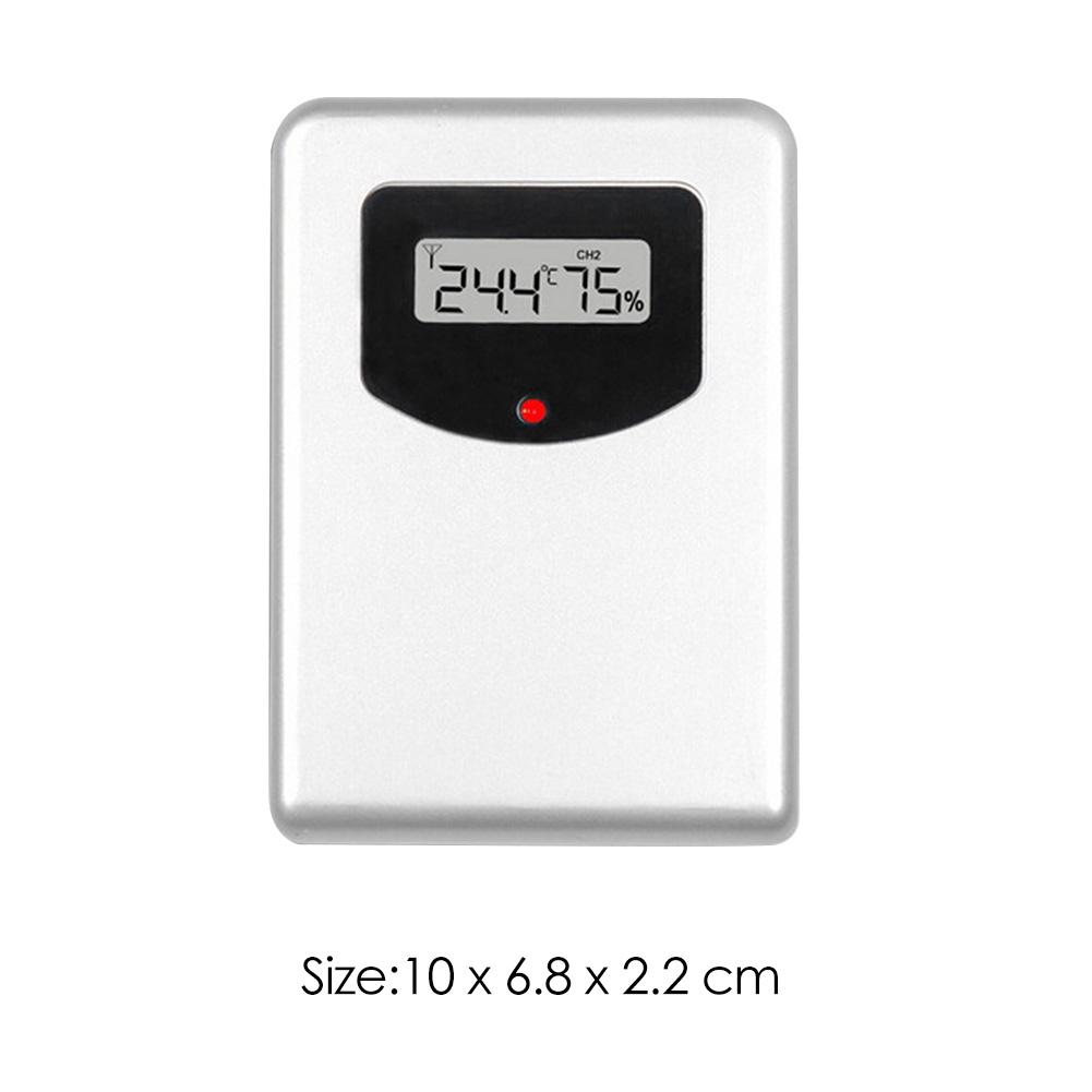 Цифровой беспроводной термометр с датчиком дистанционного измерения влажности в помещении и на улице