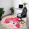 1 шт. Круглый ковер My Little Pony для офиса, под офисные стулья, спальни, гостиной, домашний декор a0926162