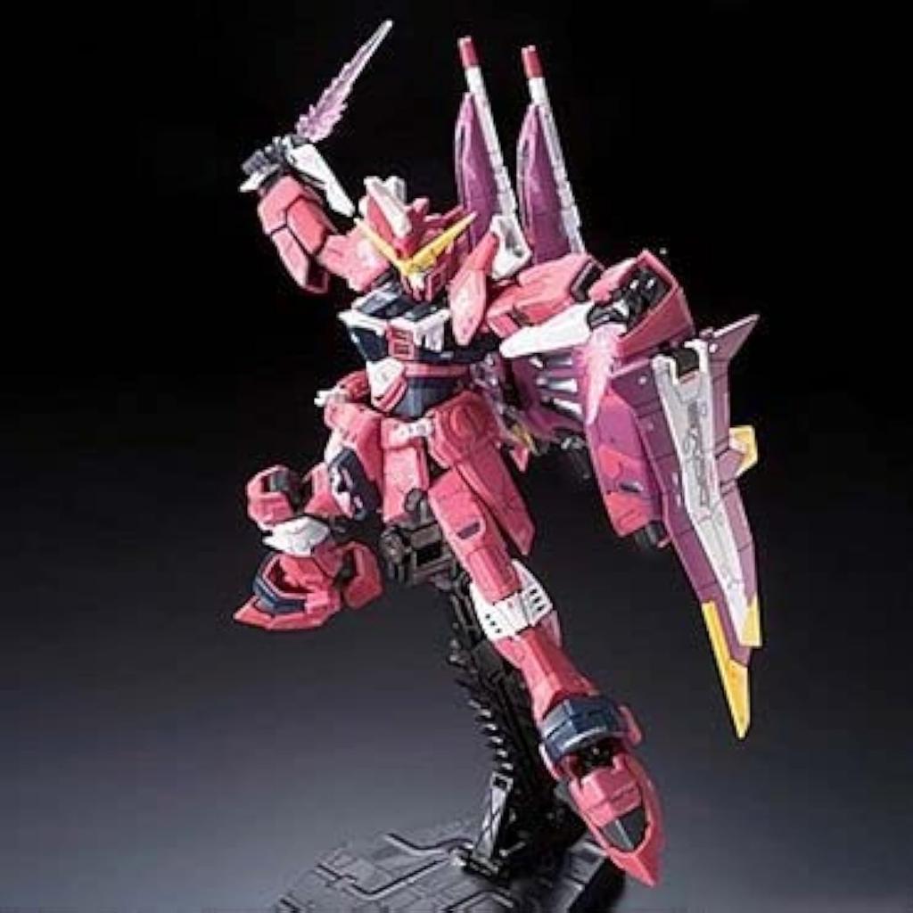 Пластиковая модель BANDAI SPIRITS RG Mobile Suit Gundam SEED Justice Gundam в масштабе 1/144 с цветовой кодировкой