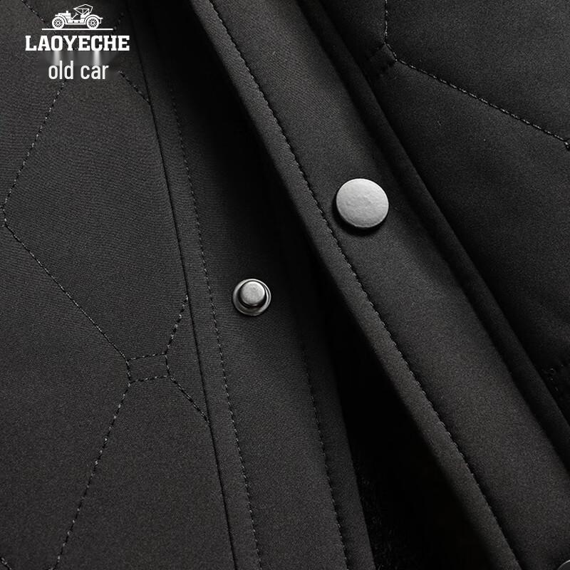 LAOYECHE Мужская зимняя куртка с подкладкой для среднего/пожилого возраста