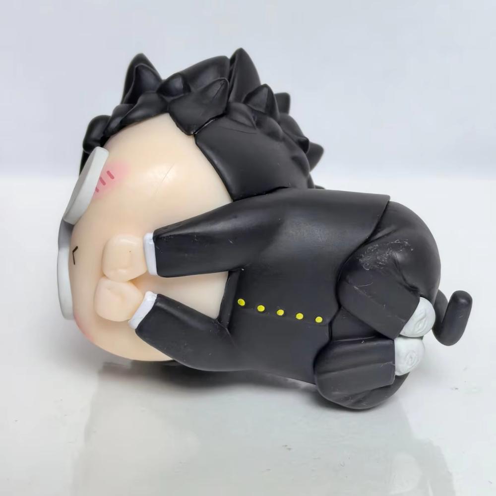 4Pcs/1Set 5CM Anime Dandadan Figure Takakura Ken Ayase Momo Nap Cat Turbo Granny Party Position Desktop Ornaments Doll Toys