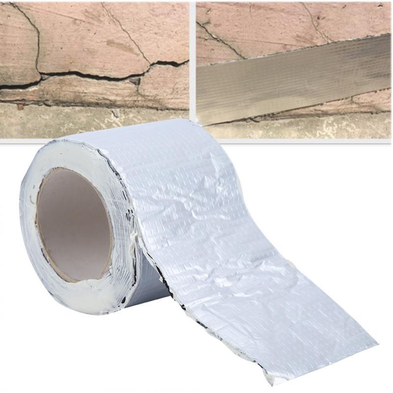 Многофункциональная бутилкаучуковая водонепроницаемая лента для ремонта сливных труб на крыше 7,5 см * 10 м