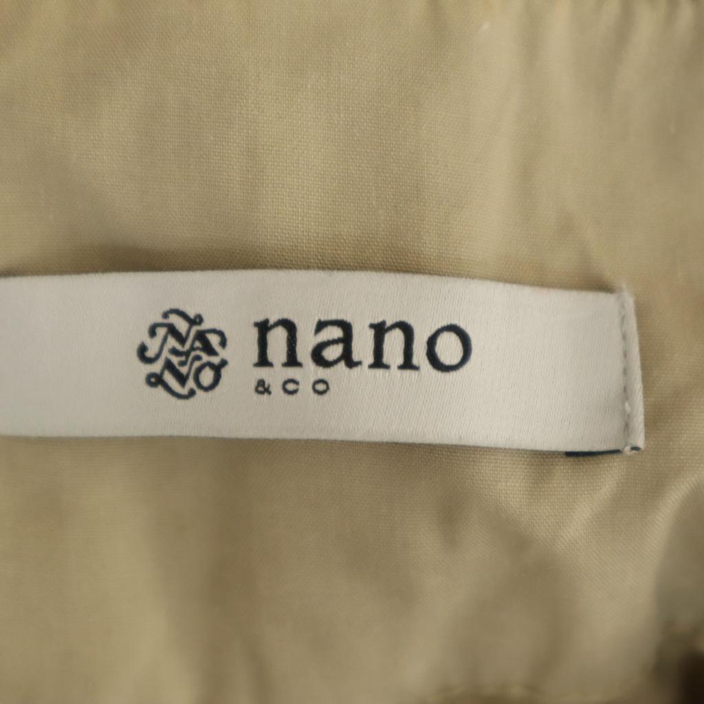 nano&co high waist Wide pants 38 beige Nano Universe Women Used