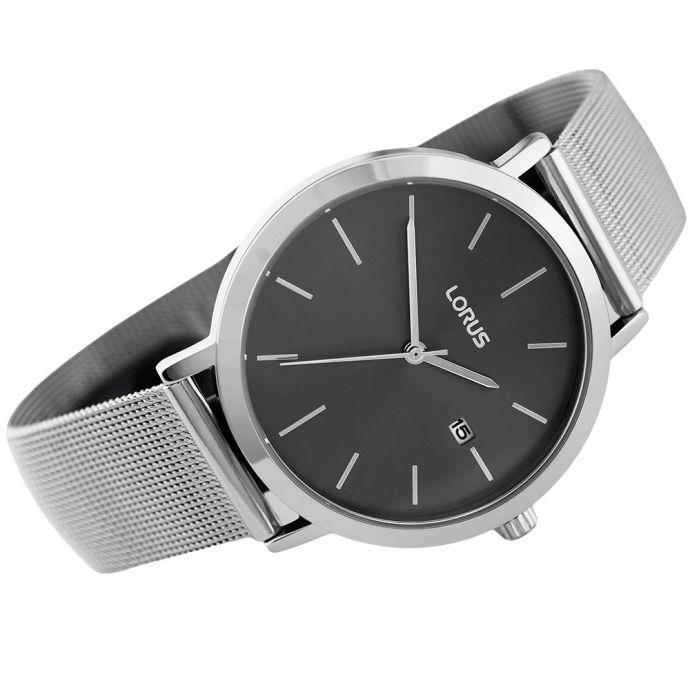 Lorus Мужские часы RH919KX9 с серым сетчатым ремешком