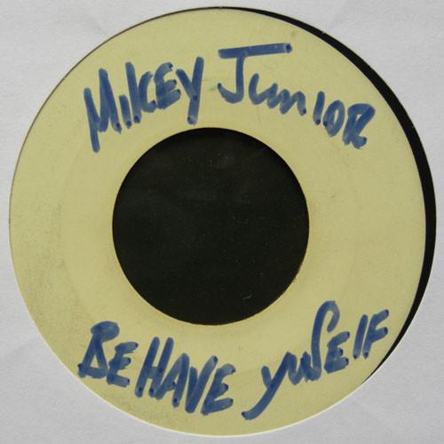 7-дюймовая пластинка MIKEY JUNIOR Behave Yourself NONE Не на лейбле Ямайка Регги Ска Даб Б/у