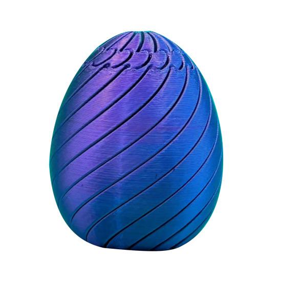 Яйцо-игрушка для снятия стресса, Easter Egg Toy, 3D-печатное спиральное яйцо, фиджет-игрушка, вращающееся яйцо-головоломка, игрушка для офисного стола, наполнители для пасхальной корзины, сувениры для вечеринки