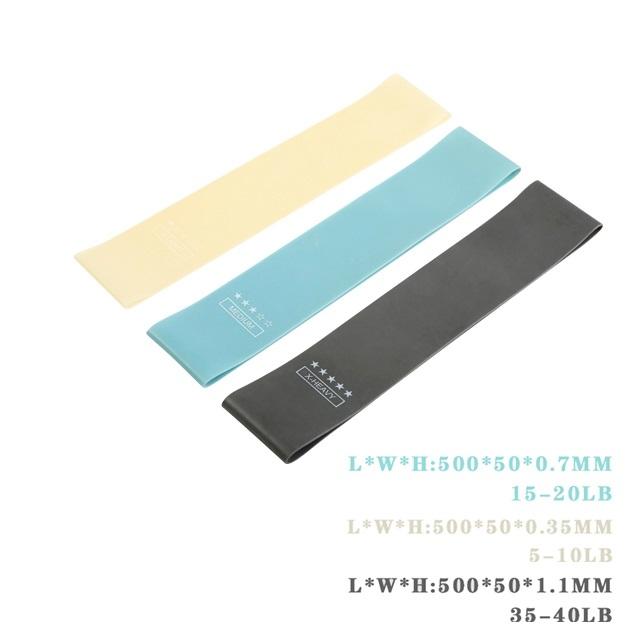 Fitness Elastic Resistance Bands Home Training Yoga Sport Resistance Bands Set Stretching Pilates Crossfit Workout Gym Equipment