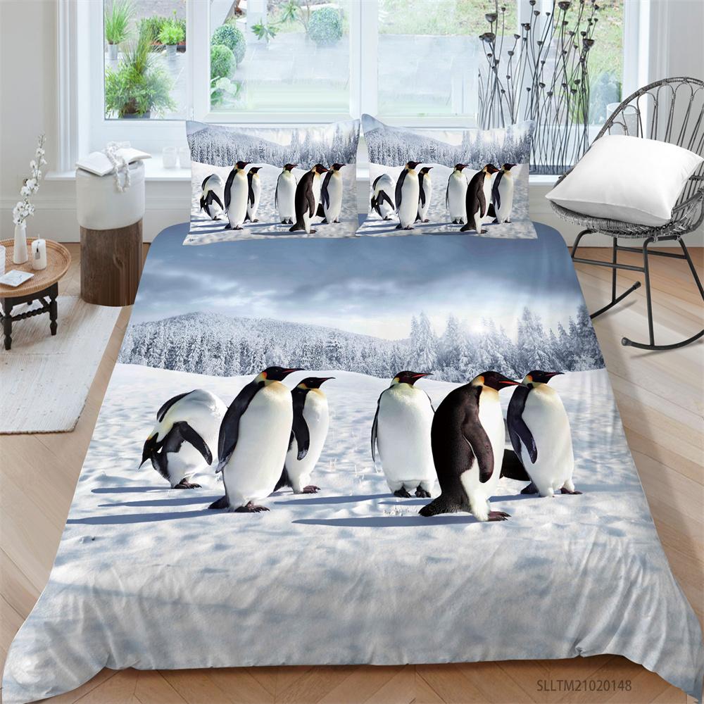 Комплект постельного белья с 3D птицами, домашнее покрывало для дома, постельное белье, текстиль, крутое детское постельное белье для мальчиков, одноместное, двойное, King Size