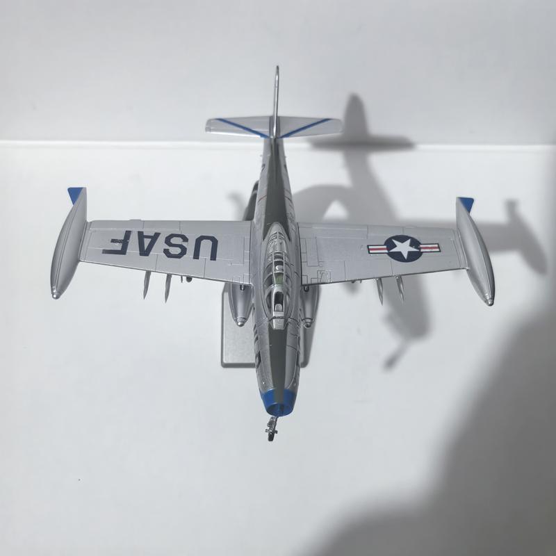 Металлическая литая модель 1/72 Истребитель F-84 Thunderjet Военный Модель Самолета Коллекционный Подарок