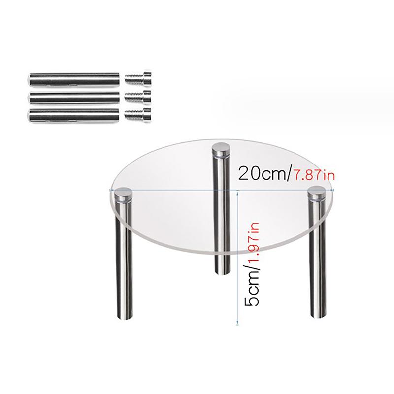 Подставка для кексов Home House Прозрачная подставка для кексов для демонстрации тортов, украшений, косметики, духов, поделок, акриловая стойка для демонстрации