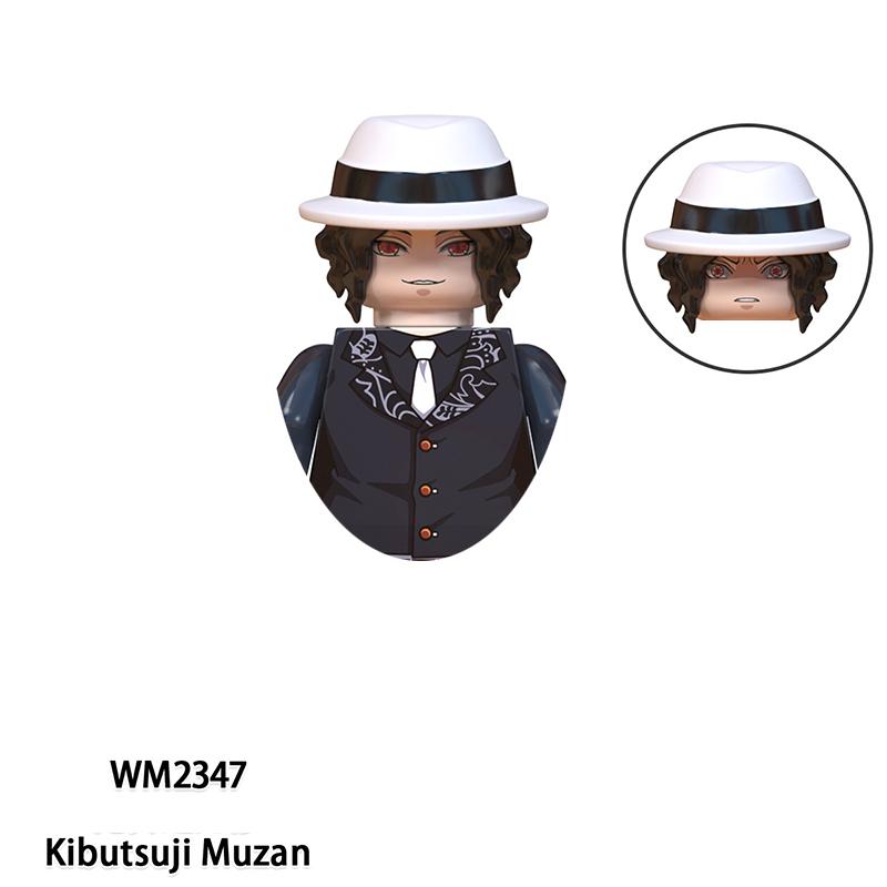 Аниме Клинок, рассекающий демонов Блоки Сюрприз-бокс Wm2998-3008 Кирпичики Для Игрушек Подарков Фигурки Конструкторы Для Детей
