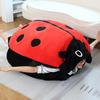 Plush Pillow Giant Ladybug Shape Pillow Soft Oversized Stuffed Decorative Pillow for Bedroom Living Room