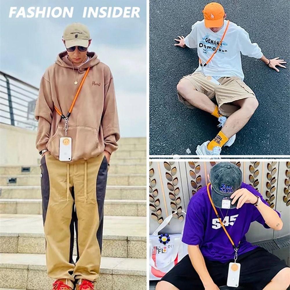 1 шт. 120 см длинный ремешок для телефона через плечо с вращающейся застежкой на шее шнурок-цепочка для мобильного телефона