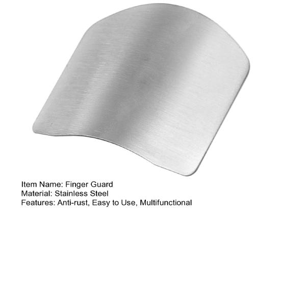 Защита пальцев из нержавеющей стали, безопасная овощерезка, инструмент для защиты рук, кухонный инструмент для защиты пальцев, кухонный гаджет