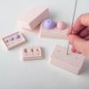 Soft Ceramic Round Ball Rolling Mold Kit Clay Round Rubbing Auxiliary Tool with Punched Earrings Necklace Beads Handmade Tools