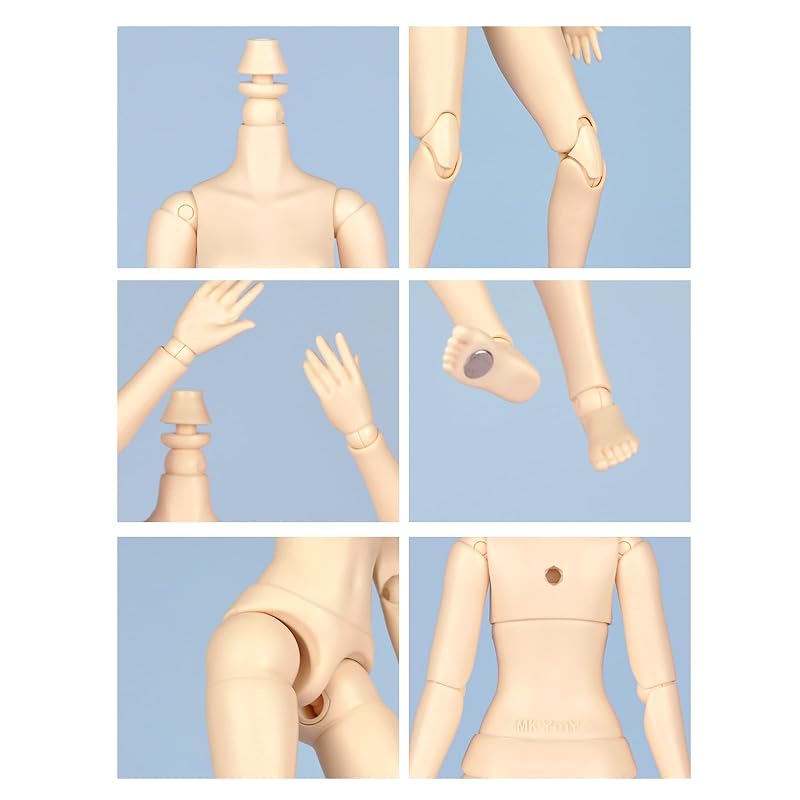 YMY22 20 см 20 см для женского тела куклы GSC Ob22 BJD Girl Doll, Blythe, ICY 1/6 Scale BJD Кукла Голова Подарок На День Рождения Подарок На Новый Год (Нормальный белый)