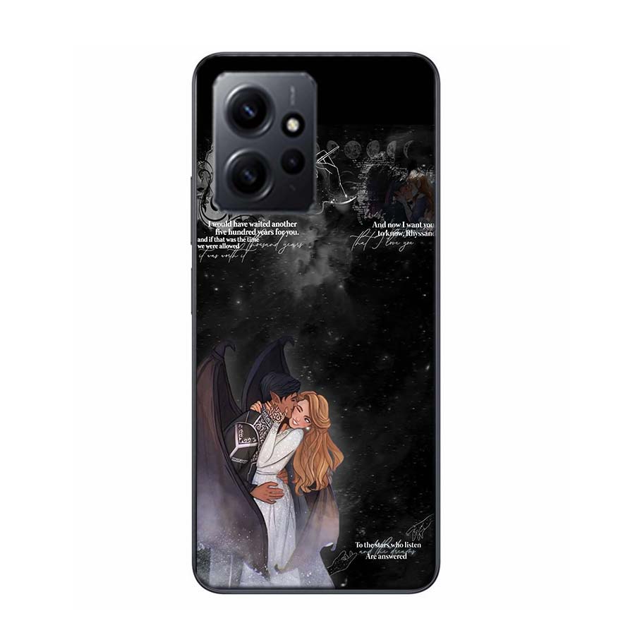 Чехол для телефона Acotar A Court of Mist and Fury Для Redmi 12 13C 12C 15C 9 10 10C Note 13 Pro Plus 14 15 Pro 9T 9C 9A Мягкий чехол из ТПУ