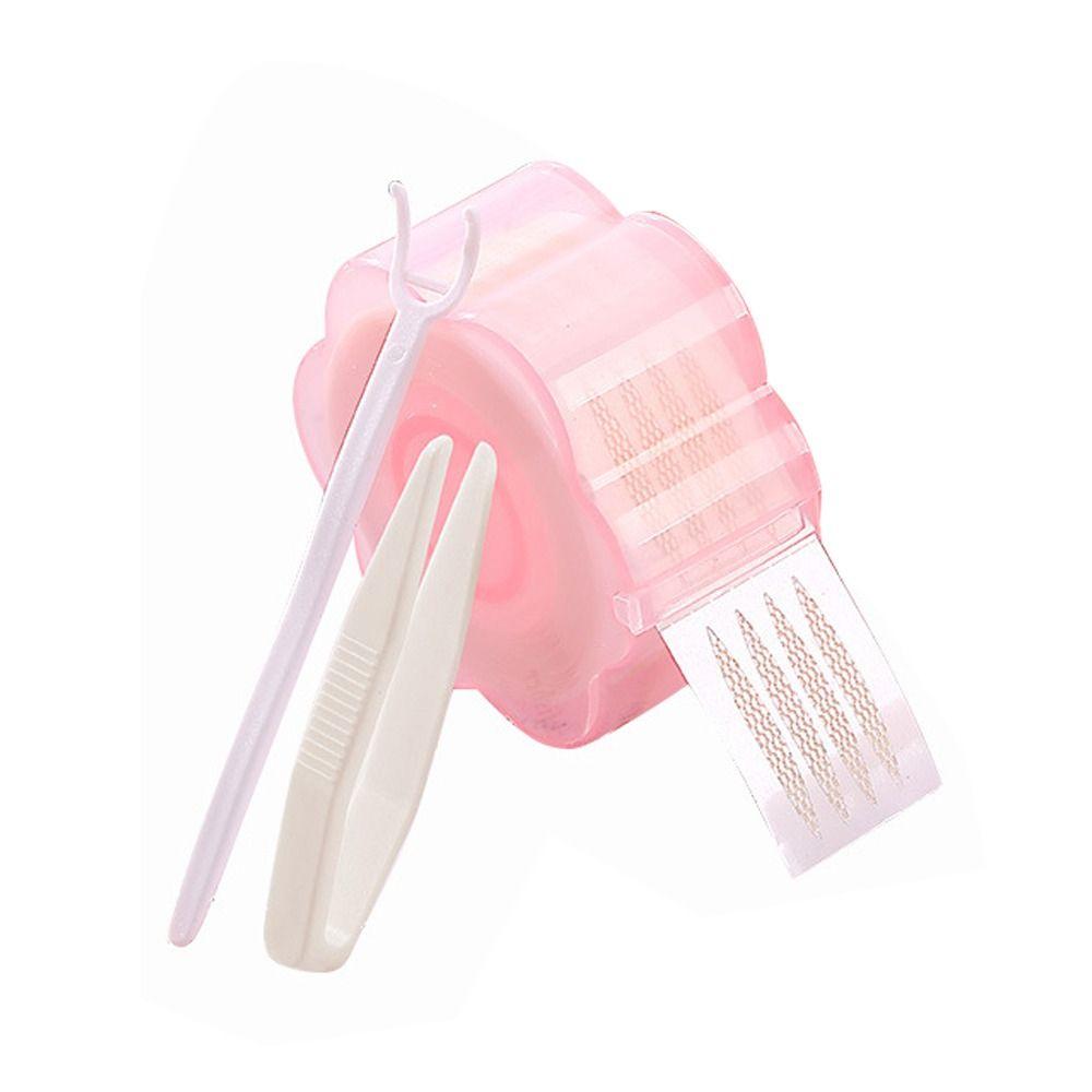 360Pcs Olive Shaped Lace Eyelid Sticker S/L Mesh Eye Stickers Waterproof Lace Paste  Women