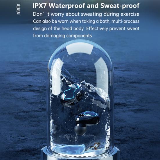 Легкие наушники M6, аккумулятор большой емкости, простая подвижная катушка