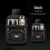 Car Rear Seat Leather Organizer with Tray