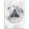 Canvas print, Geometrical figures - marble