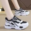 Повседневная женская спортивная обувь для бега из сетки с дышащим эффектом 2024 года, модная простая универсальная обувь для женщин на весенние и осенние сезоны