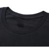 Men Black Print T-shirt Super Large TShirt Allegedly No-Cut Transfer Paper Print Cotton Tshirt