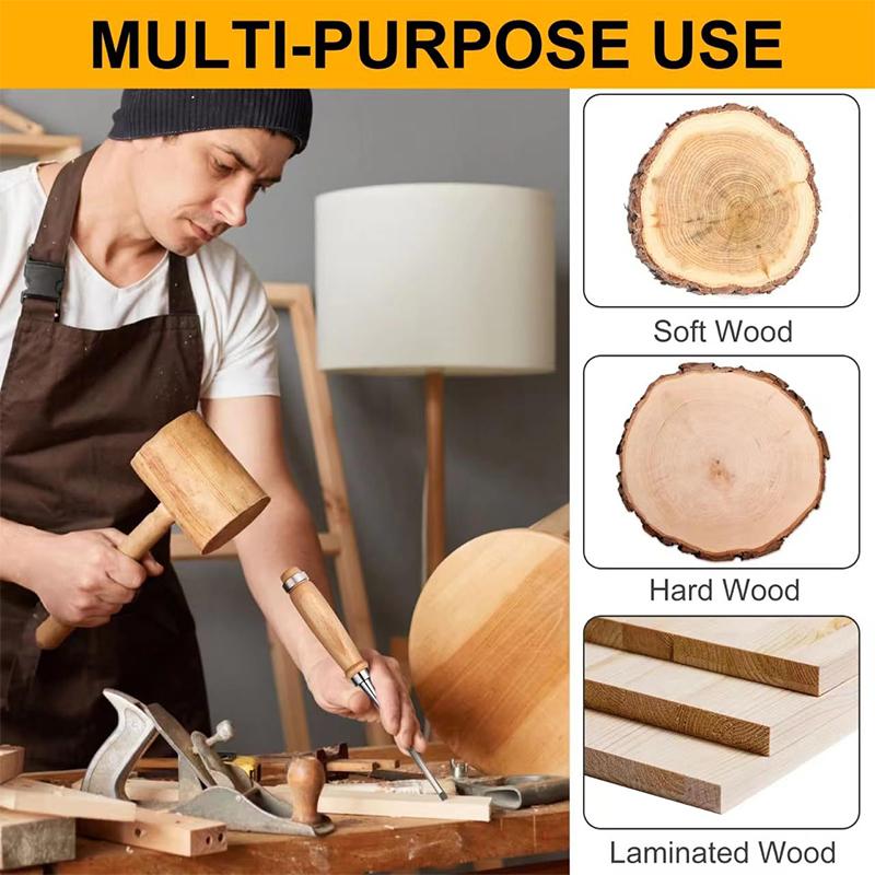 Набор стамесок для резьбы по дереву 6/12/18/24 мм, 4 шт., профессиональный для деревообработки, с эргономичными инструментами для резьбы по дереву, вспомогательные инструменты для DIY