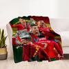 Cristiano Ronaldo Blanket Comfortable Suitable For Bedding Office Chair Four Seasons Multipurpose Stylish Decor