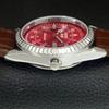 ВИНТАЖНЫЕ ОТРЕМОНТИРОВАННЫЕ МУЖСКИЕ АВТОМАТИЧЕСКИЕ ЧАСЫ SEIKO 5 6309A ЯПОНИЯ КРАСНЫЙ ЦИФЕРБЛАТ a442968-1