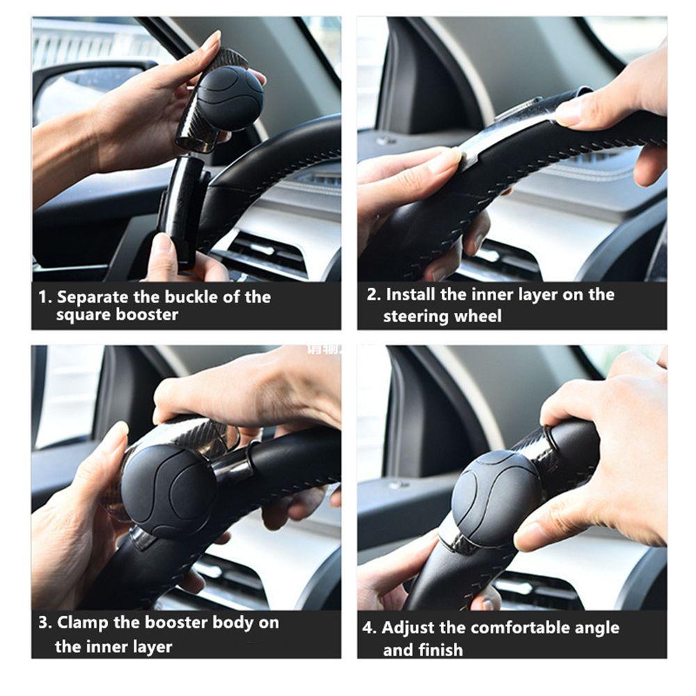 Auto Spinner Knob Power Steering Handle Strengthener Car Steering Booster Steering Wheel Ball