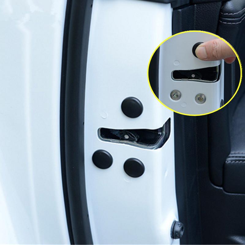 12Pcs Car Door Lock Screw Protector Cover For Volvo S40 S60 S80 S90 V40 V60 V70 V90 XC60 XC70 XC90
