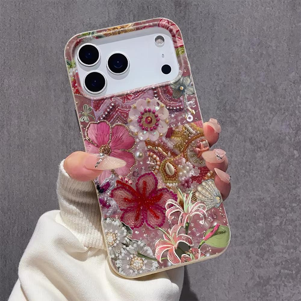 Силиконовый чехол для телефона с 3D тисненым узором Для iPhone 17 Pro Max 11 12 13 14 15 16 Pro 17 Air 15 14 Plus X XS XR Мягкая крышка