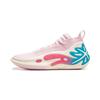 Li Ning WOW11 Средние Баскетбольные Кроссовки Мужские Цвет Вишневый Цветущий Розовый ABAU049-32