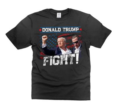 Мужская футболка Дональда Трампа Футболка с митинга PA Трамп DJT Футболки Футболка в поддержку Трампа