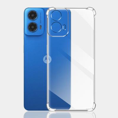 Прозрачный противоударный чехол Airbag TPU для Moto G84 G45 5G Мягкий силиконовый чехол для телефона Motorola Moto G45 5G Защитный чехол Fundas