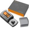 Neoteck Улучшенный цифровой измеритель силы прижима иглы проигрывателя с оранжевой ЖК-подсветкой 0,01 г/5,00 г (Серебряный)