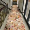 Деревянный Цветок 3D Ковер Ковер в Гостиную Домашний Декор Каменный Цветочный Ковер для Коридора Ковры Противоскользящий Кухонный Коврик для Балкона Спальни