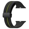 KALEBOL Magnetic Silicone Strap for Apple Watch Series 10 Ultra 9 8 7 SE 6 5 4 3 2 1 46mm 49mm 45mm 44mm 42mm Stripe Watch Band